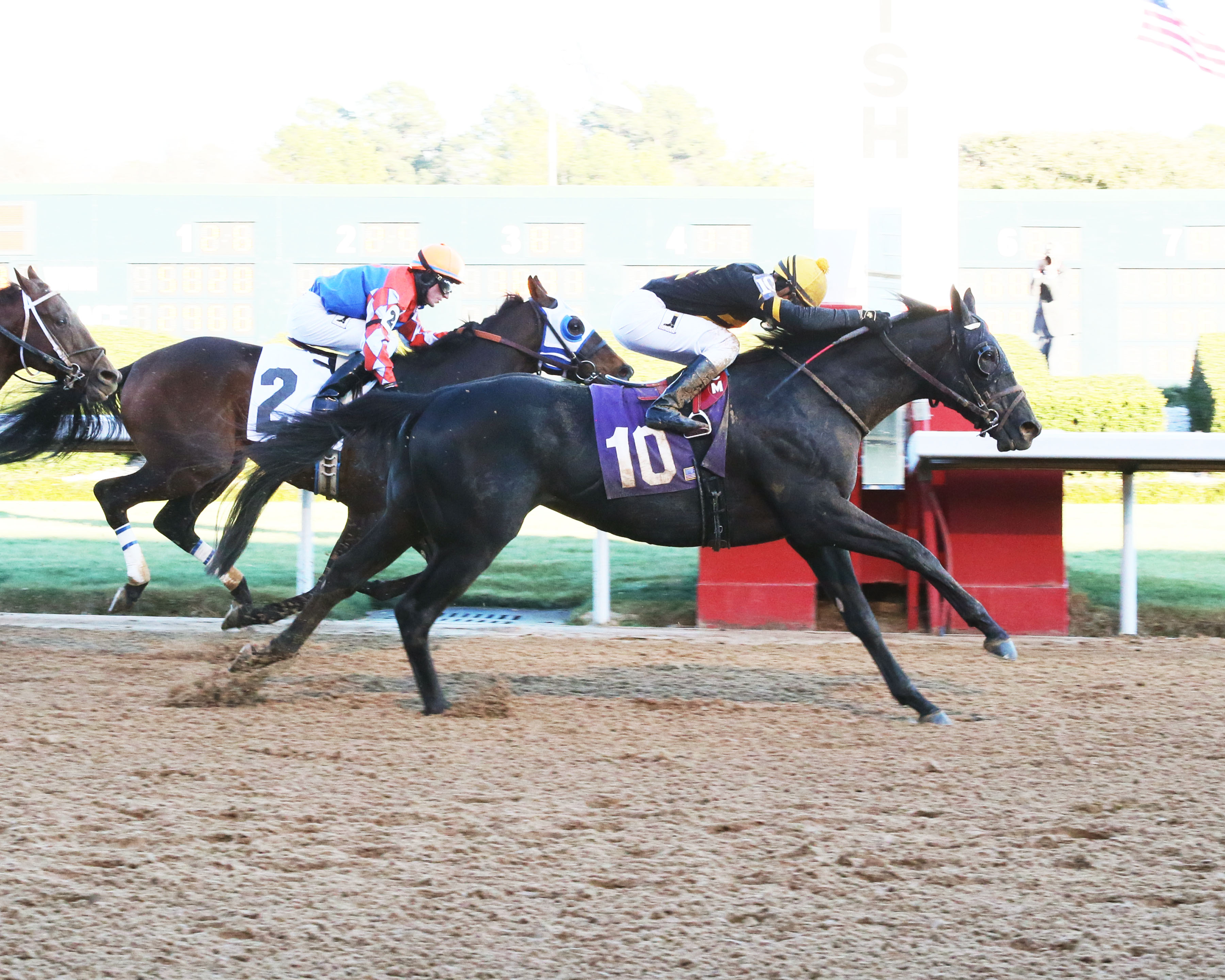 Sonneteer wins the 2018 Fifth Season Stakes at Oaklawn Park