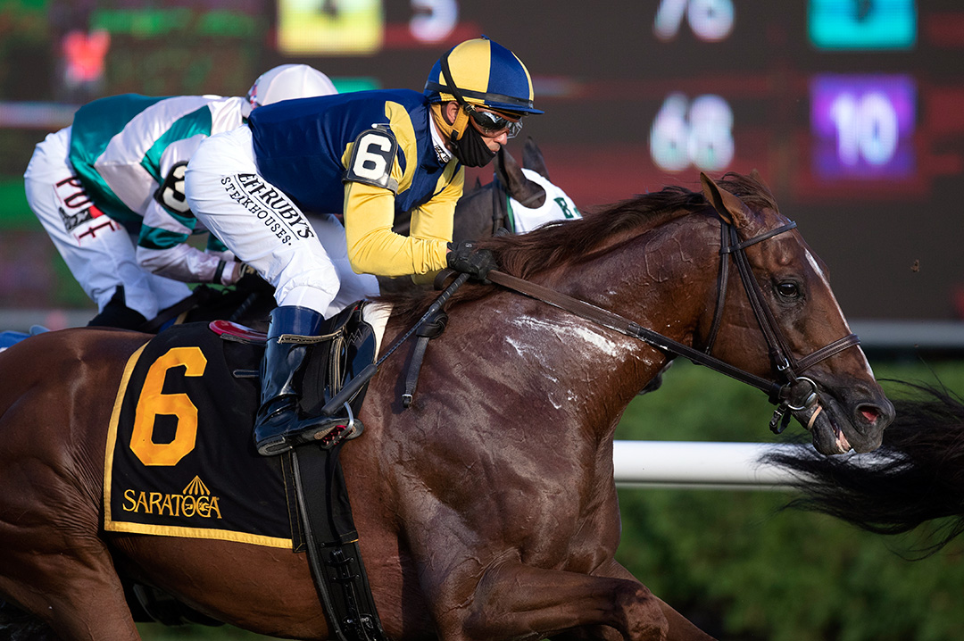 Sadler's Joy in the Bowling Green Stakes at Saratoga Race Course