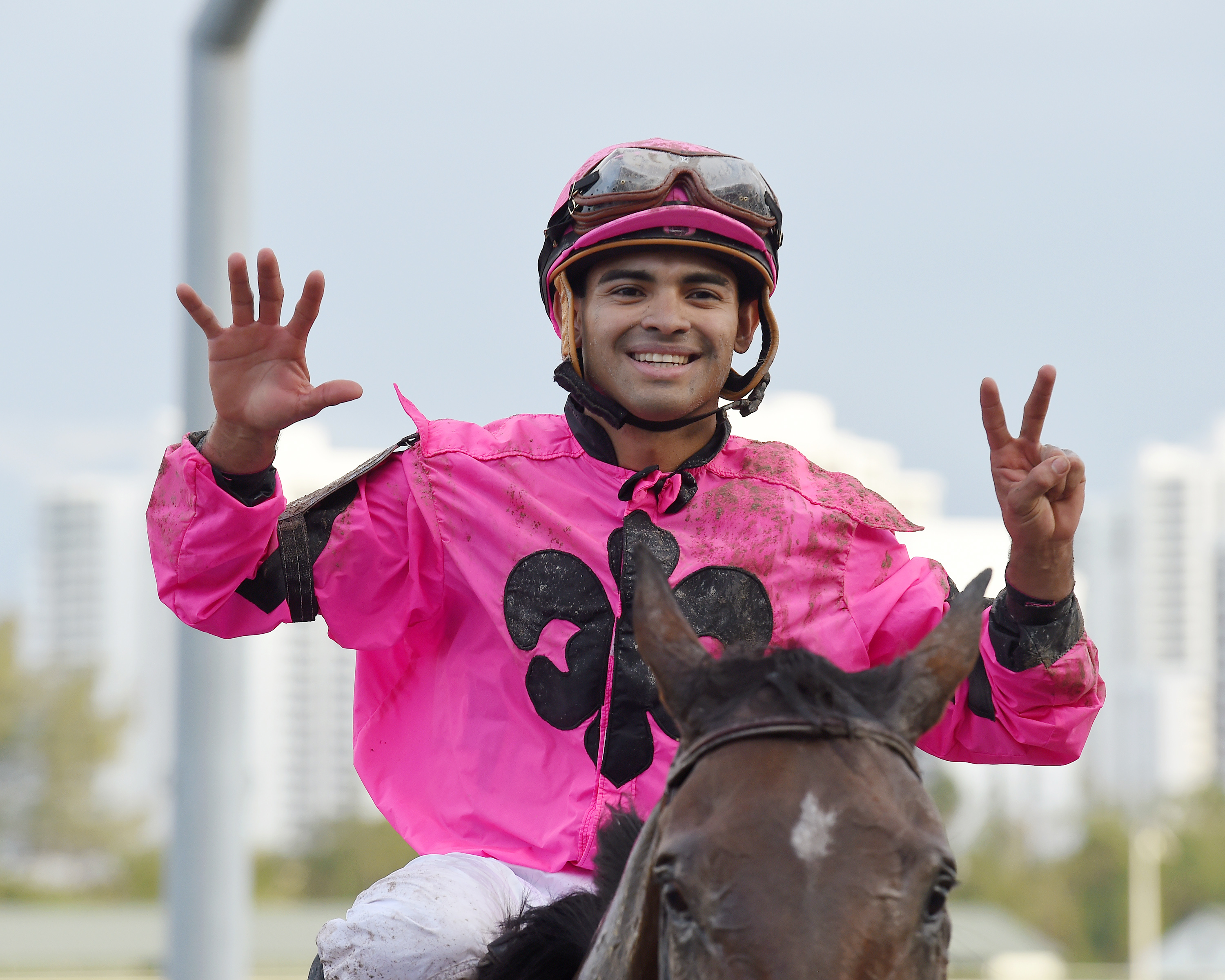 Luis Saez wins seven at Gulfstream on Jan. 24