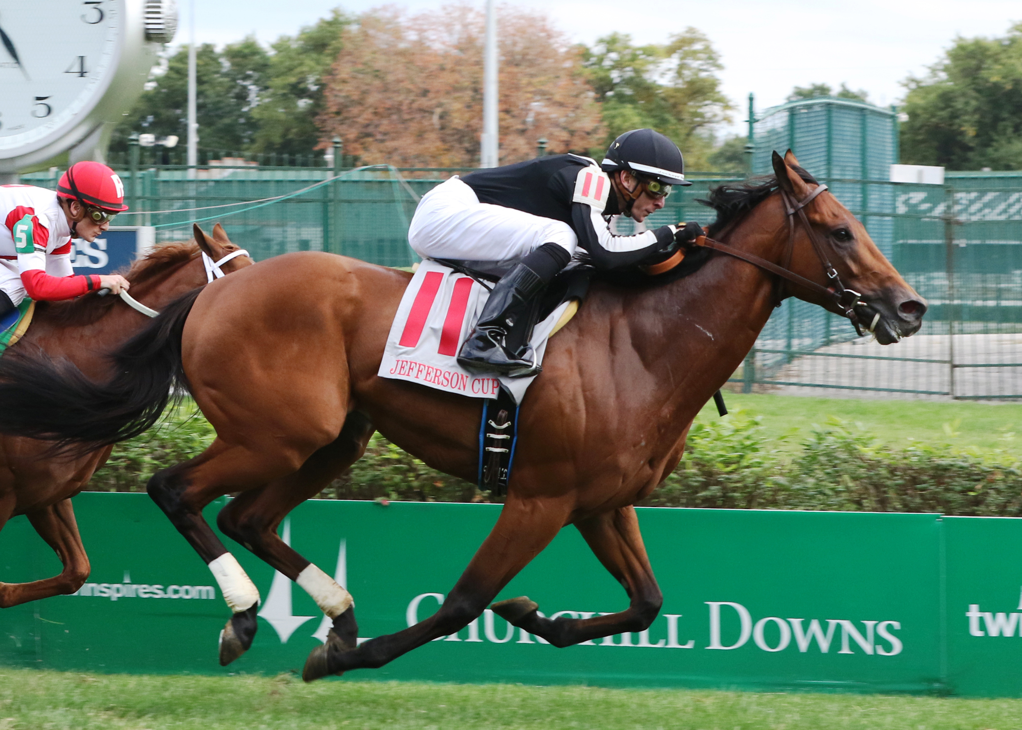 Saham wins the Jefferson Cup