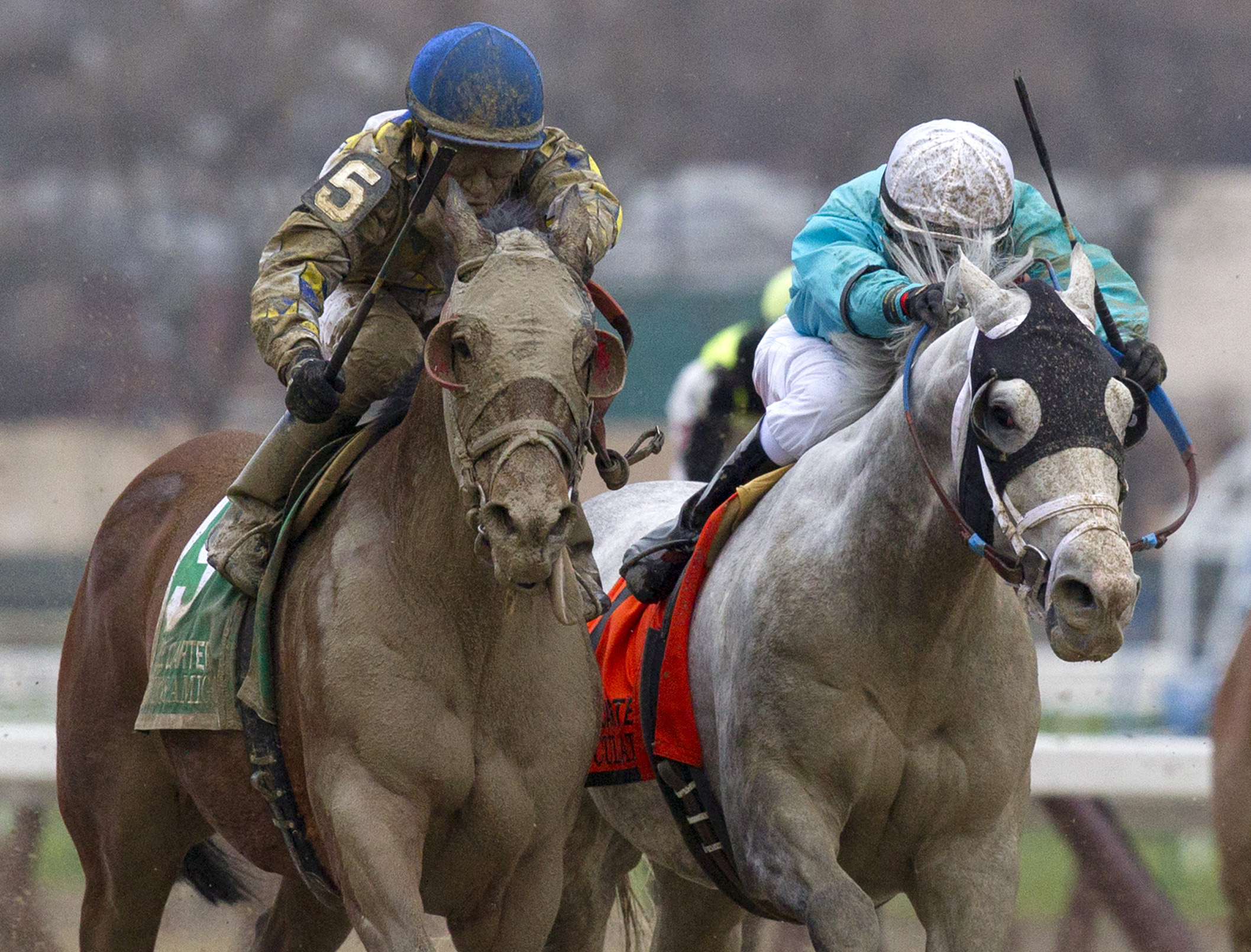 Calculator finishes second in the Carter Handicap