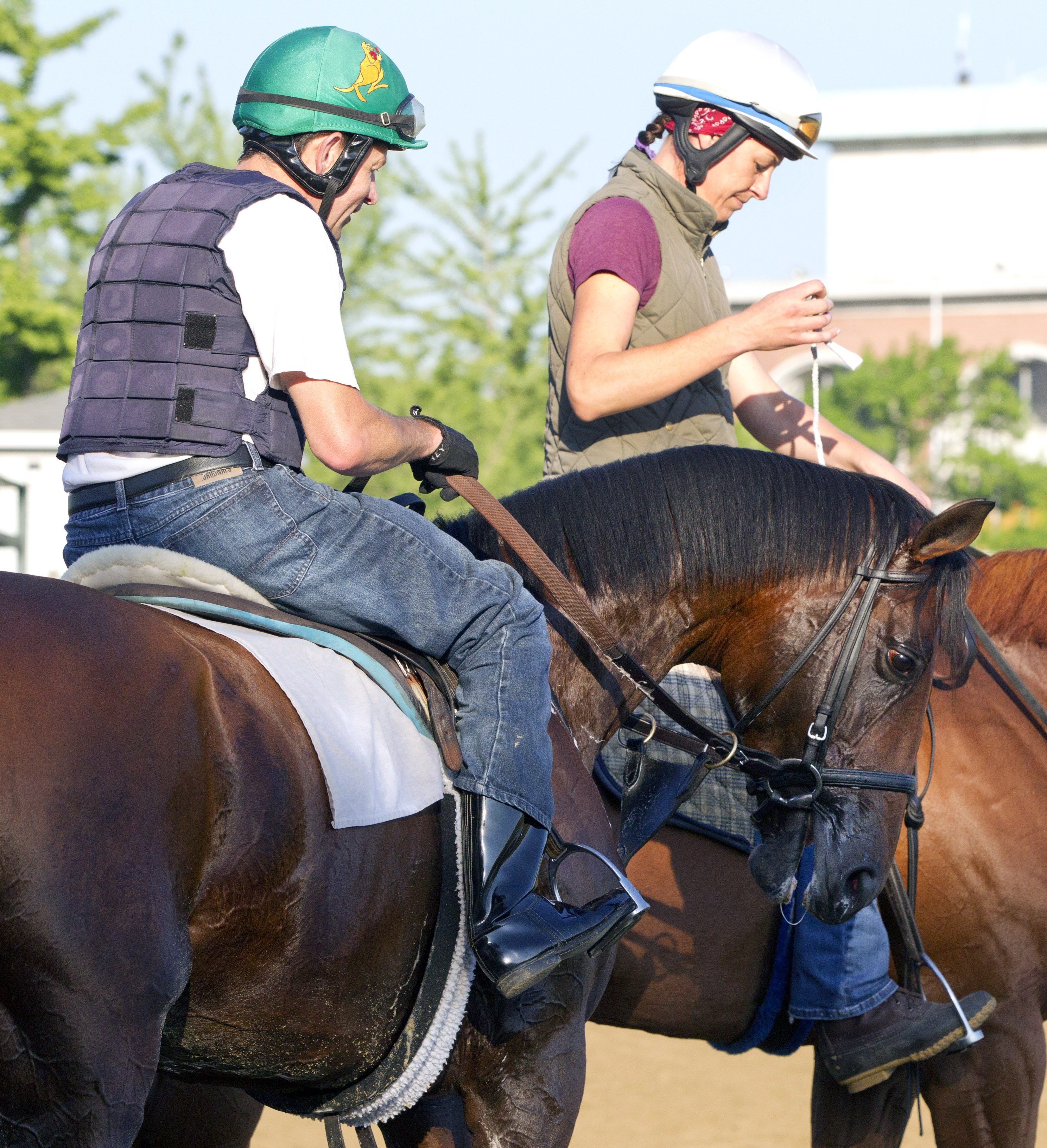 Samraat at Belmont Park on June 7