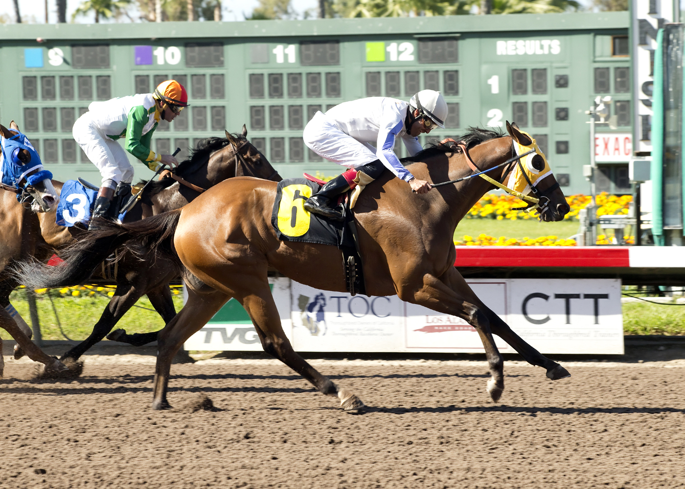 San Onofre wins the Los Angeles Stakes