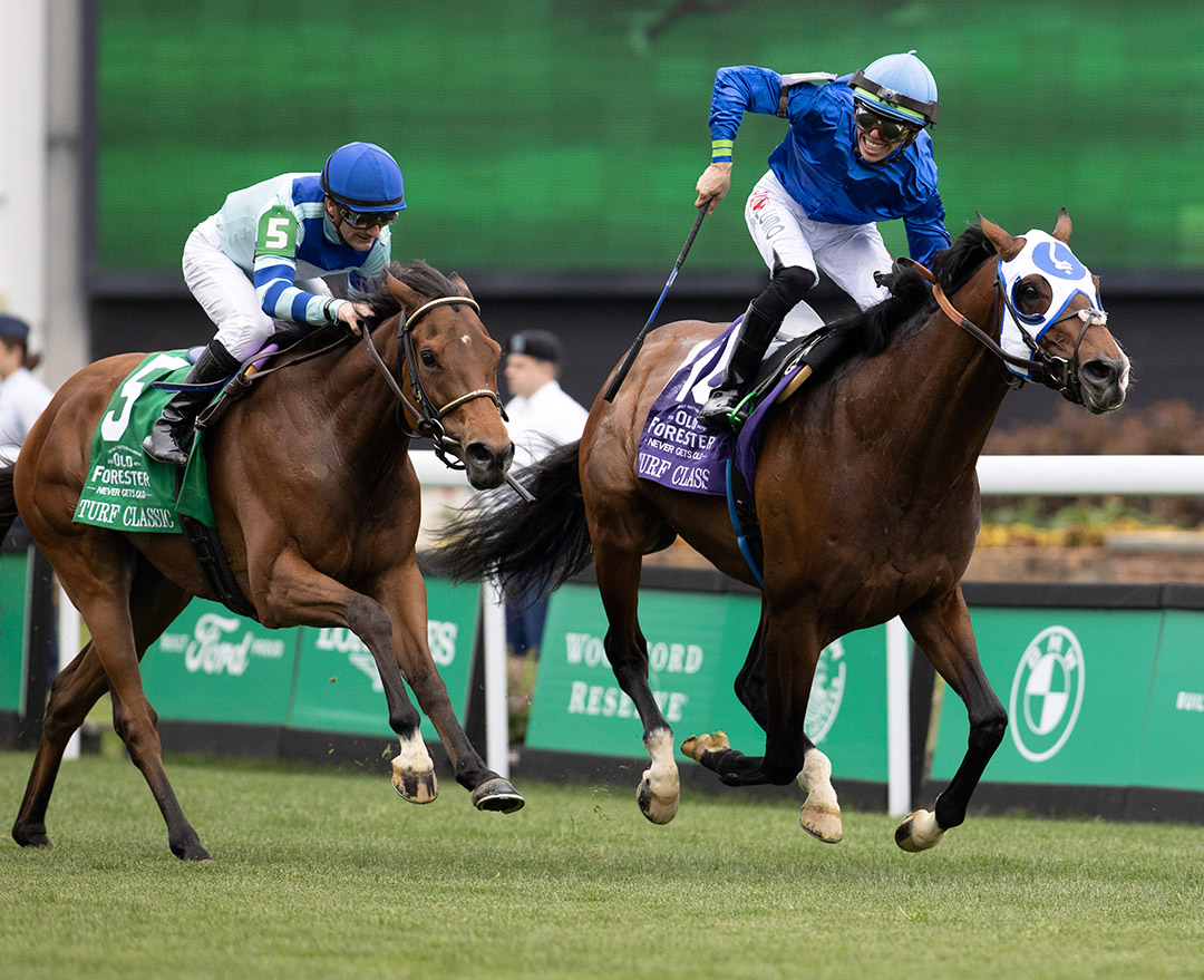 RECAP - Santin wins the 2022 Turf Classic Stakes at Churchill Downs