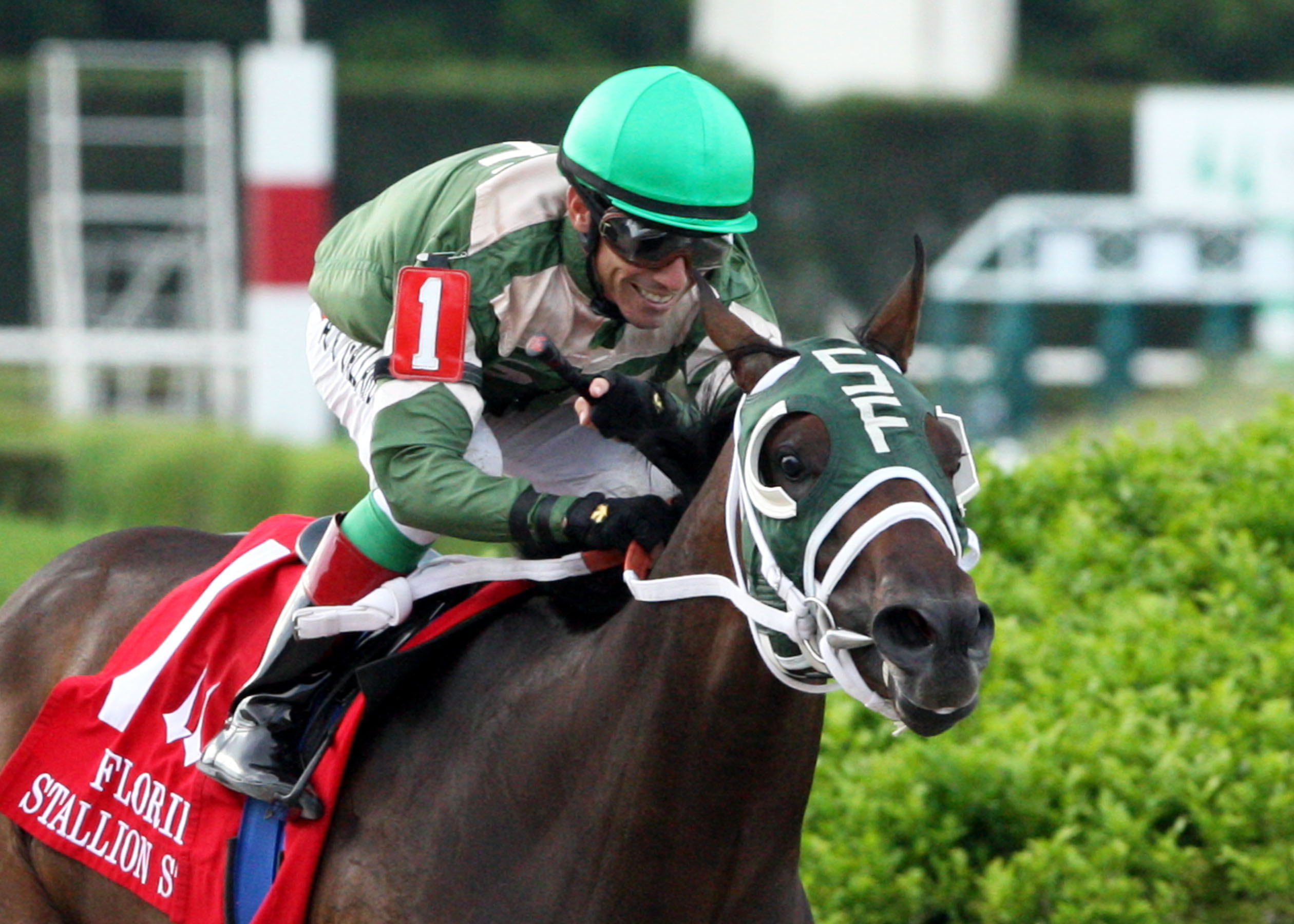 Scandalous Act wins the Florida Stallion Stakes