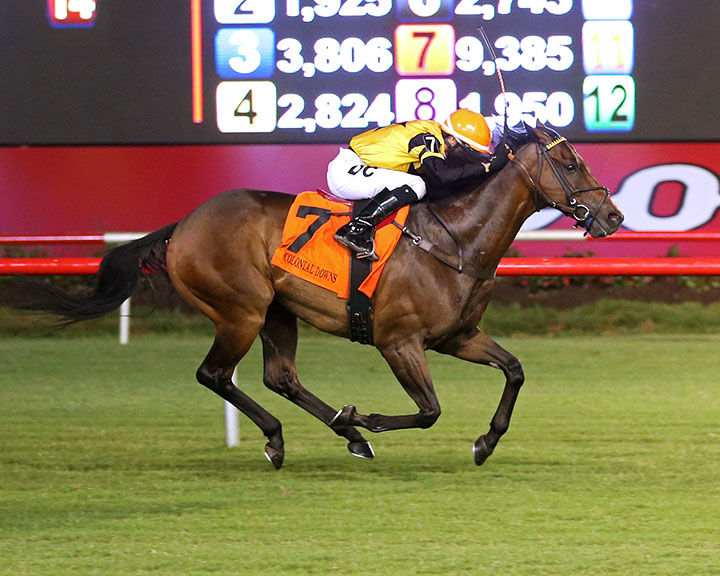 Scholar Athlete wins an Aug. 9 claiming race at Colonial Downs