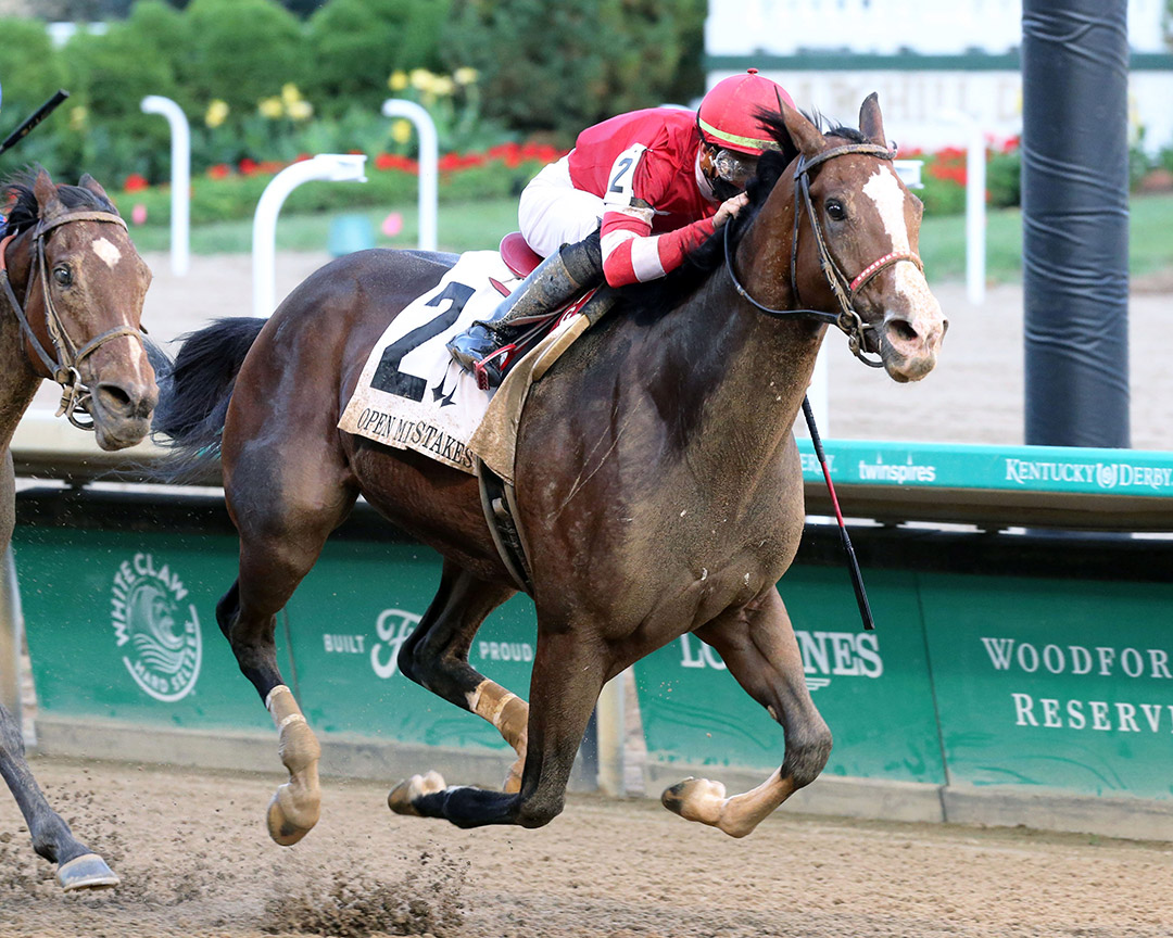 Sconsin wins the 2021 Open Mind Stakes at Churchill Downs