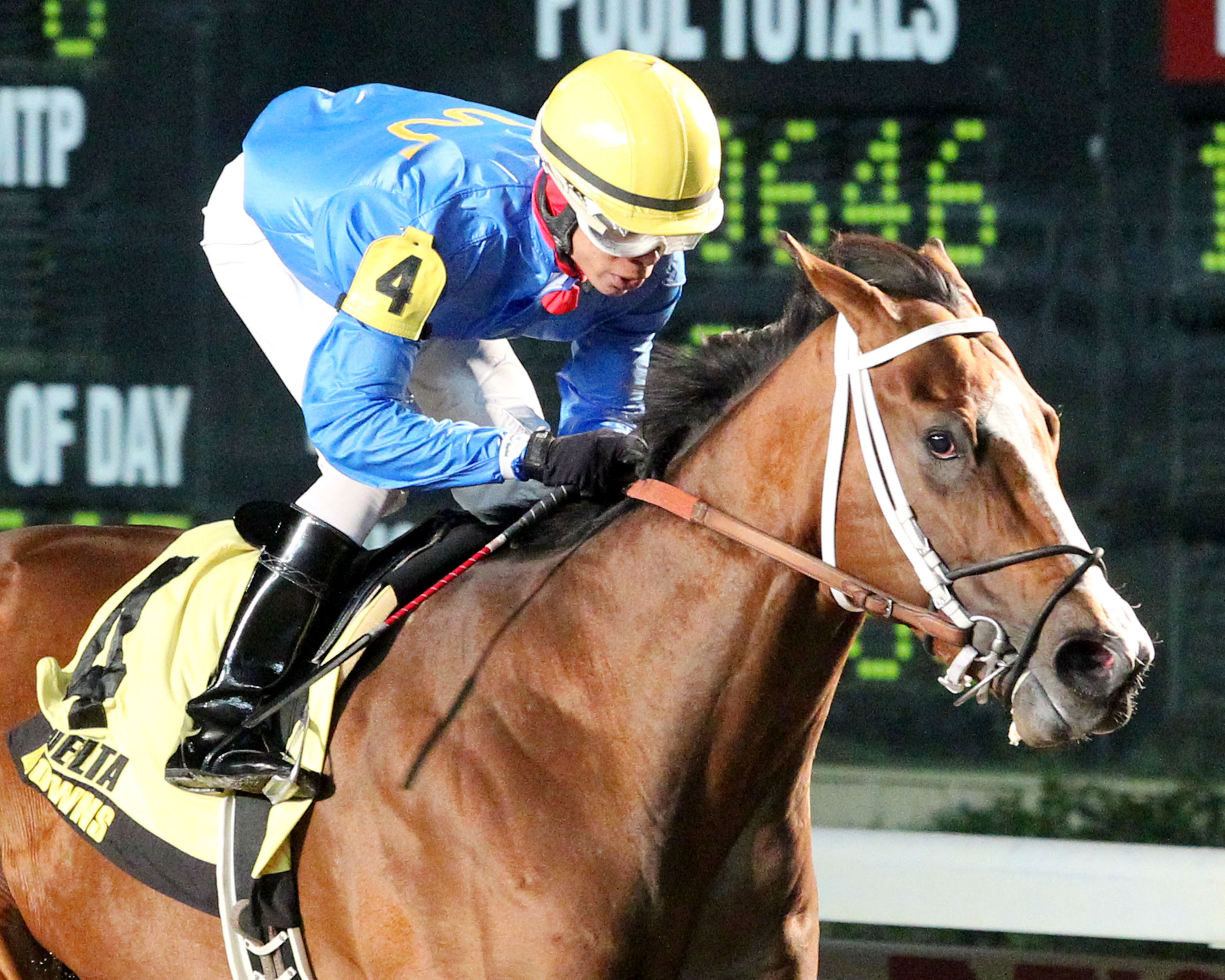 Sea Vow wins the Big Drama Stakes
