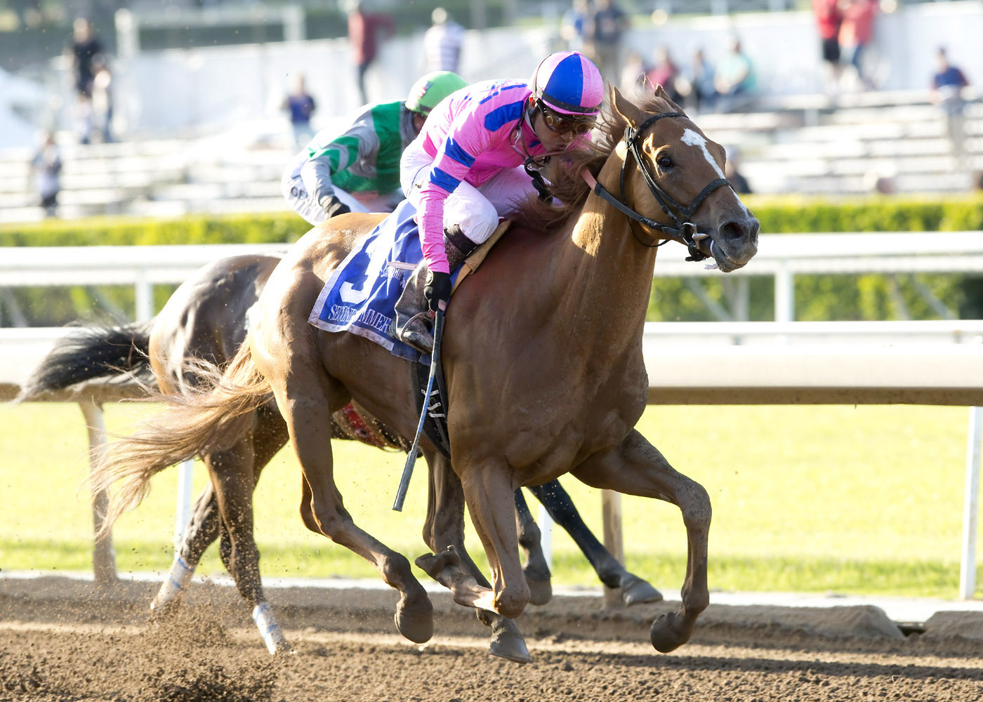 Second Summer wins the Californian Stakes
