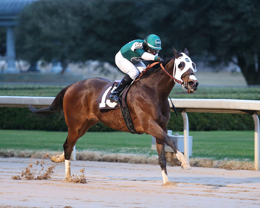 Secret Courier wins a Jan. 30 allowance at Oaklawn Park