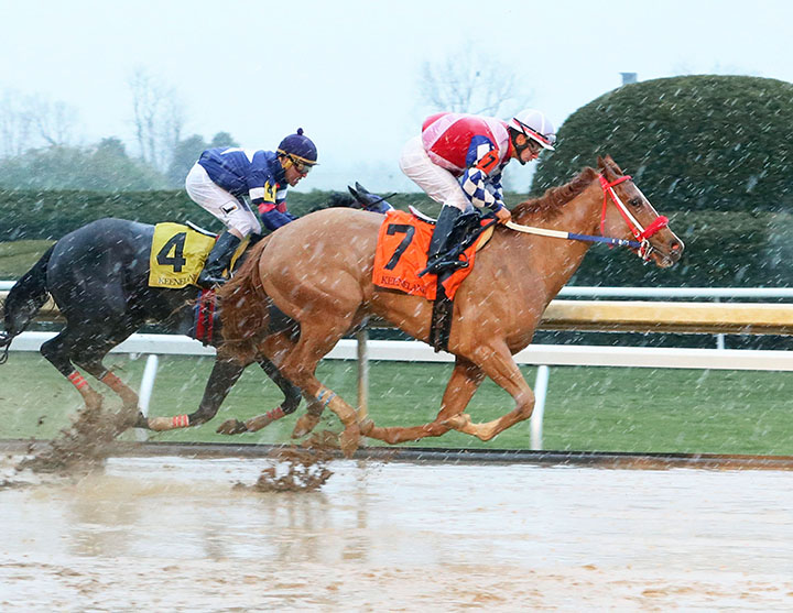 Secretly Wicked wins an April 7 maiden race