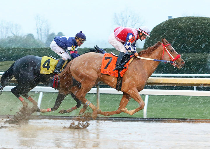 Secretly Wicked wins an April 7 maiden race