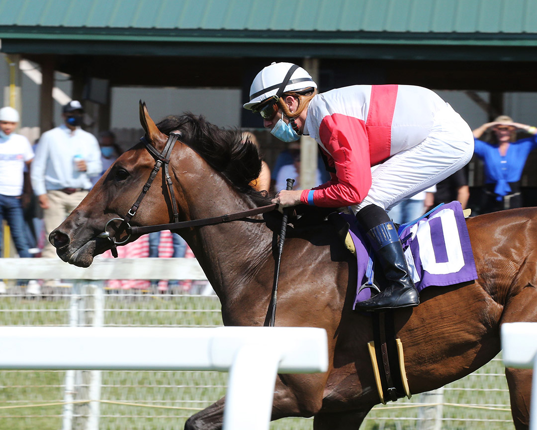 Secure Connection wins a Sept. 7 allowance at Kentucky Downs