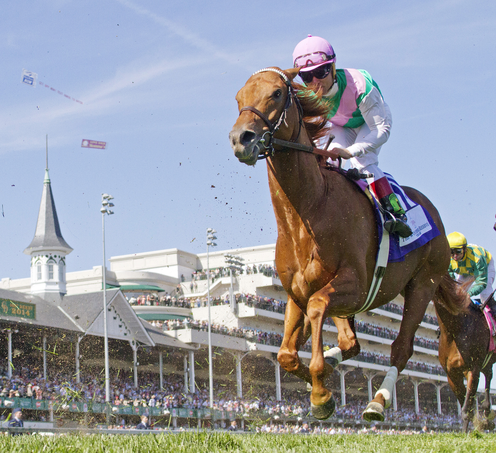 Seek Again finishes second in Woodford Reserve