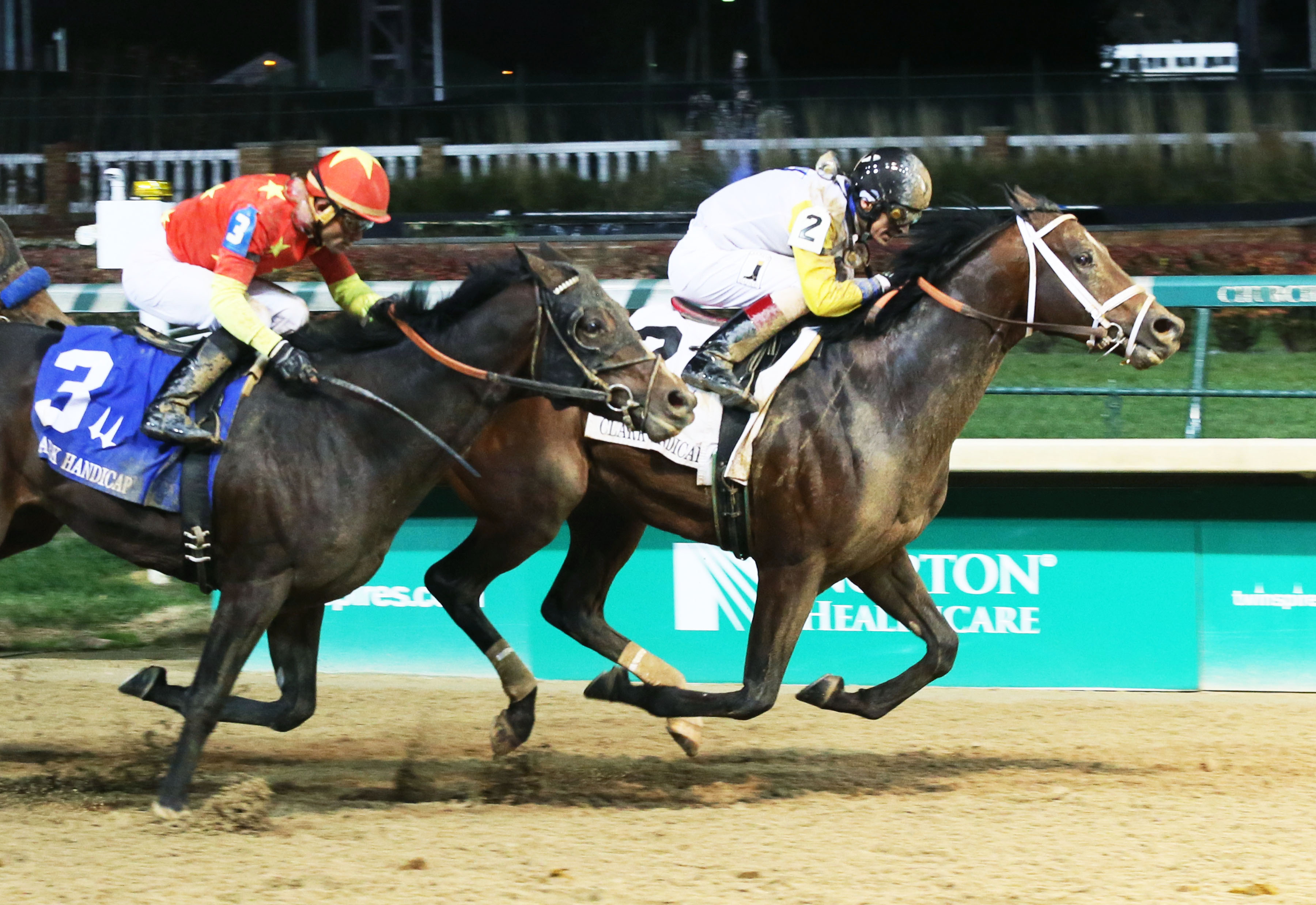 Seeking the Soul wins the Clark Handicap