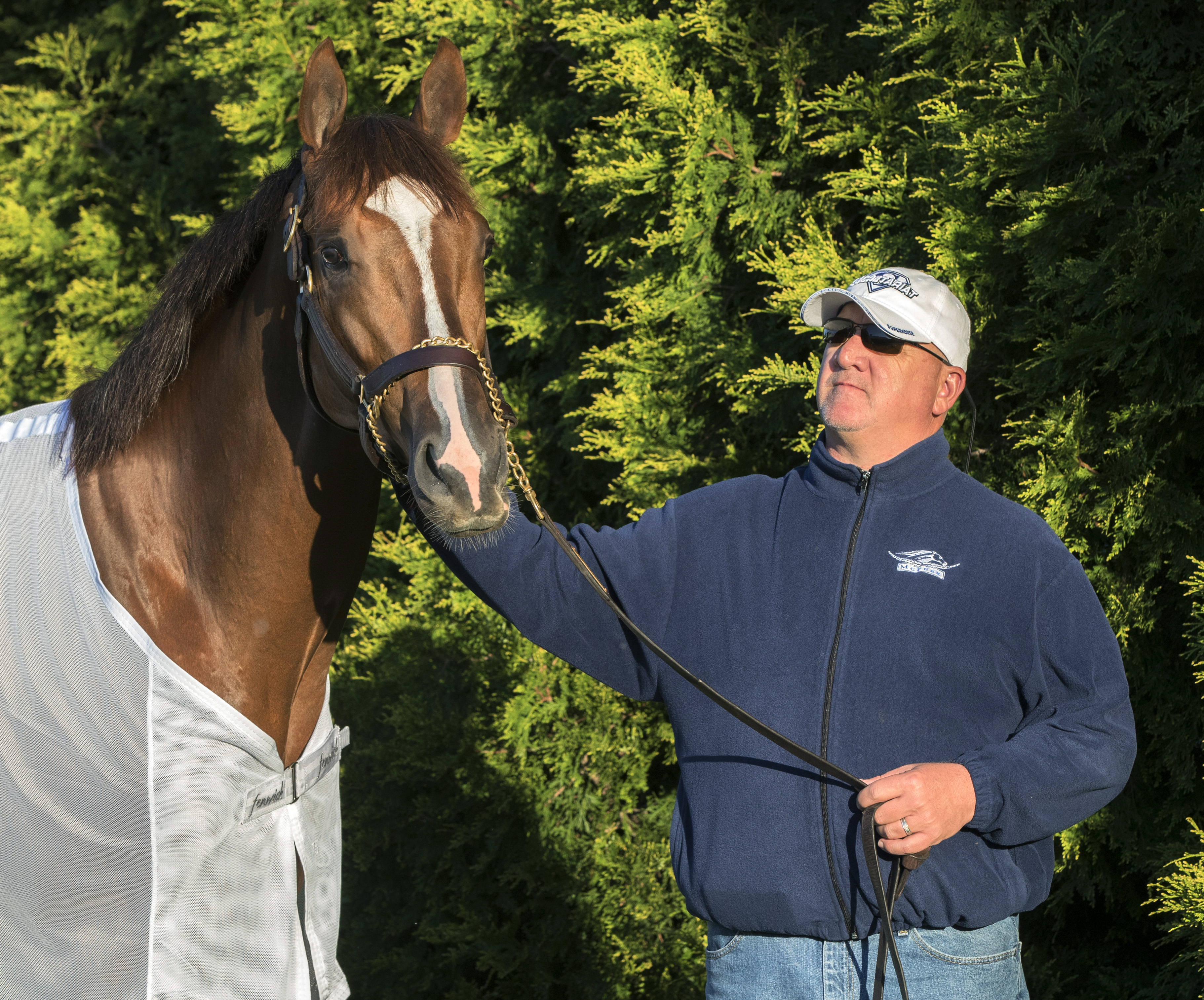 Senior Investment with trainer Ken McPeek