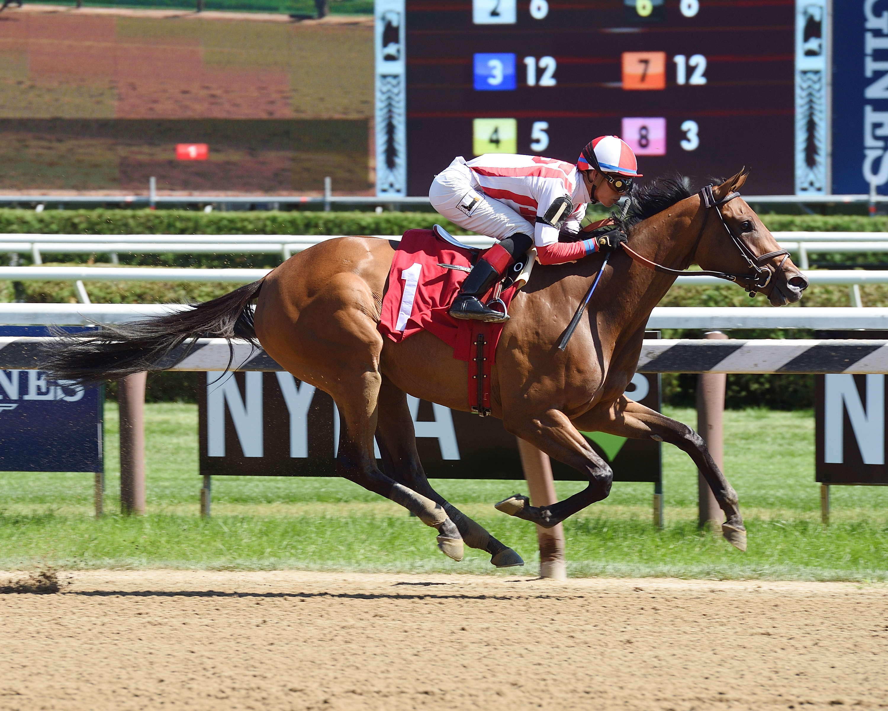 Separationofpowers wins a July 30 maiden race