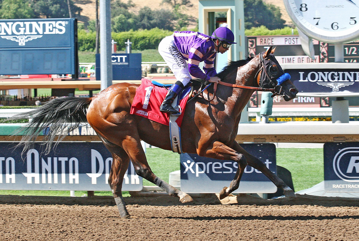 Serengeti wins a June 25 maiden race
