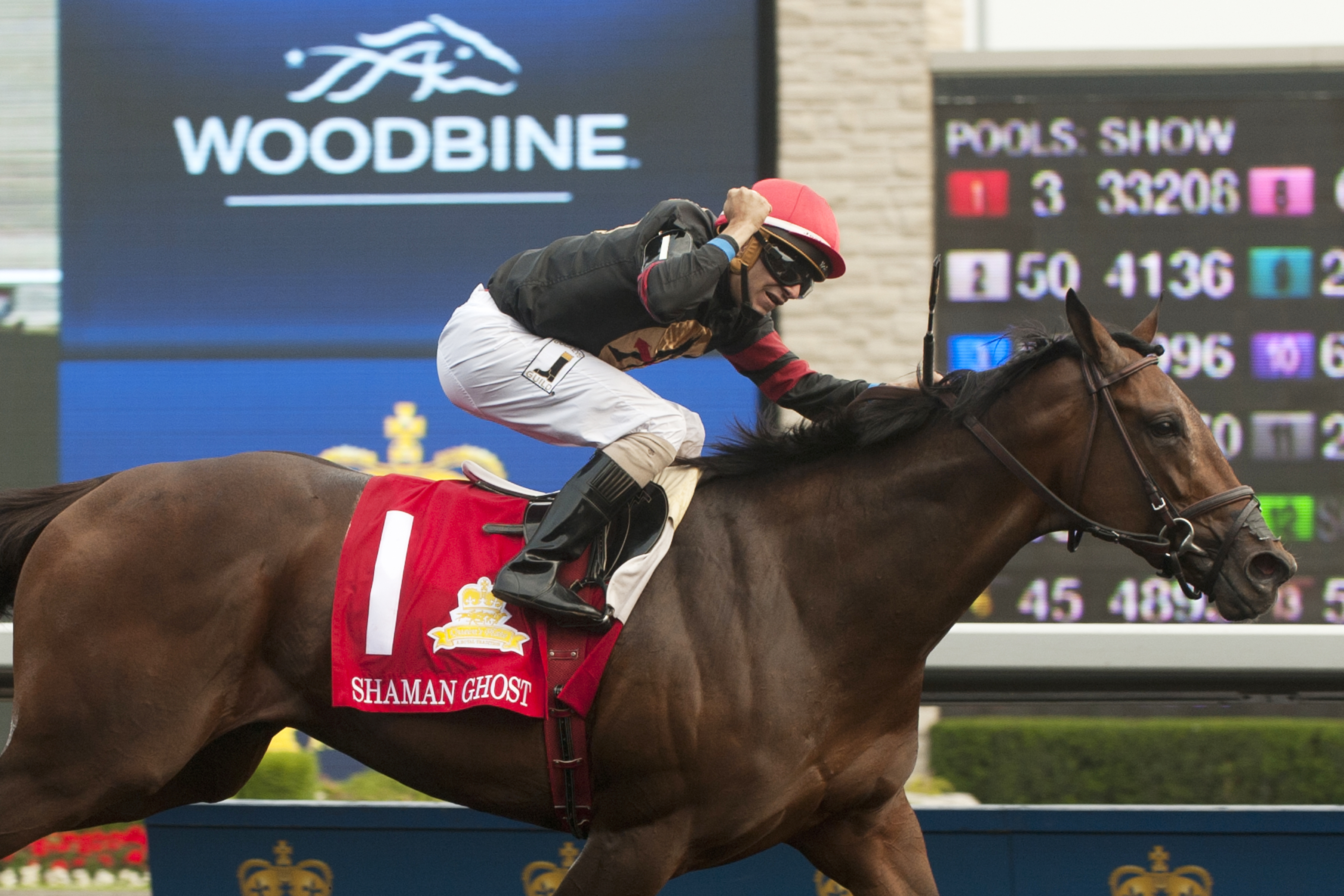 Shaman Ghost wins the Queen's Plate Stakes