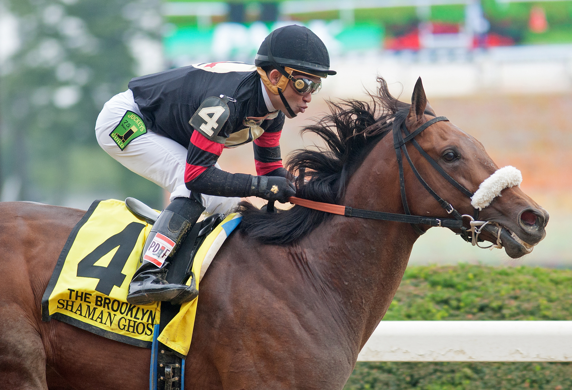 Shaman Ghost wins the Brooklyn Invitational