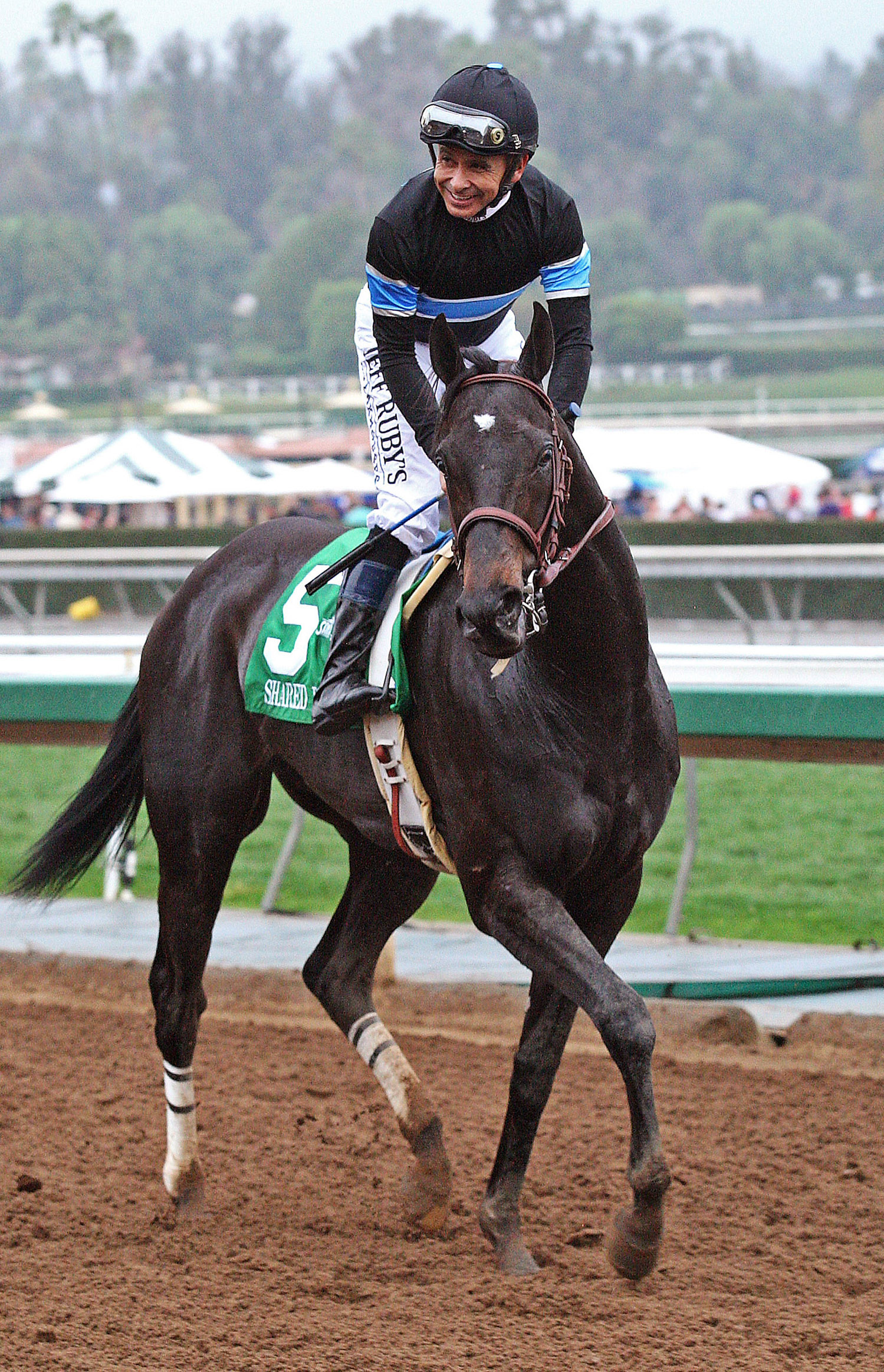 Shared Belief after winning the San Antonio Invitational