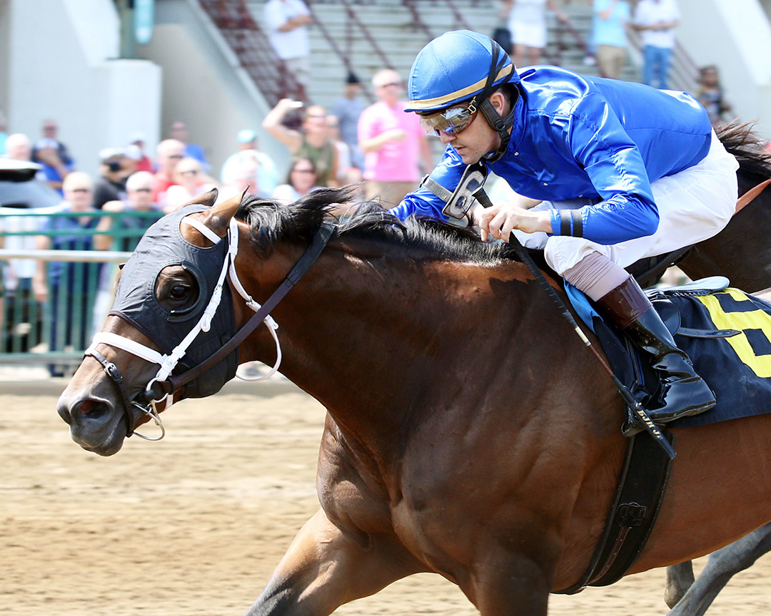 Shared Sense wins the 2021 Tri-State Overnight Stakes at Ellis Park
