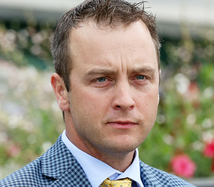 Trainer Joe Sharp