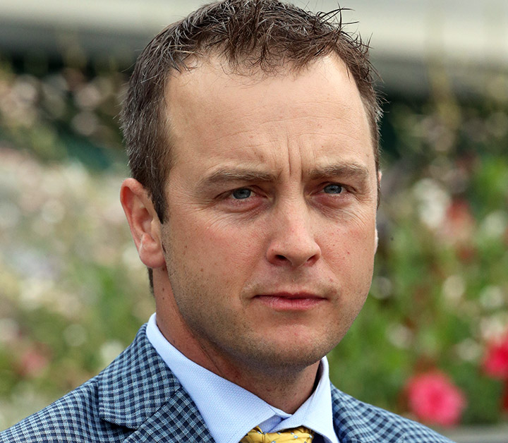 Trainer Joe Sharp