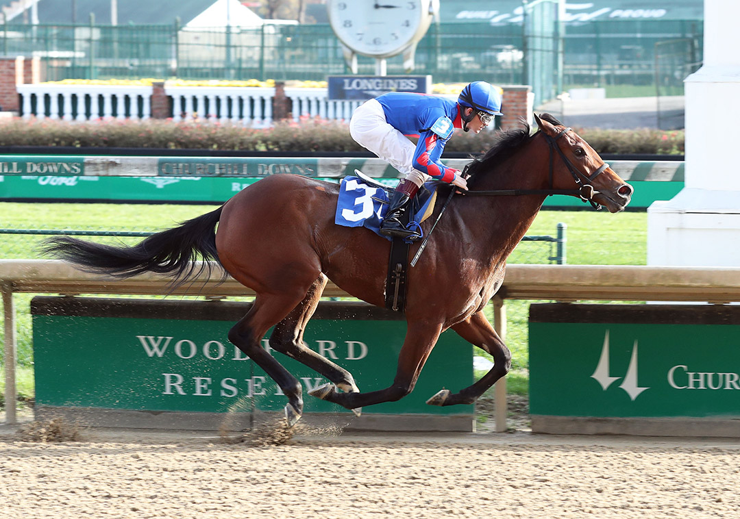 She Can't Sing wins a November 2020 allowance at Churchill