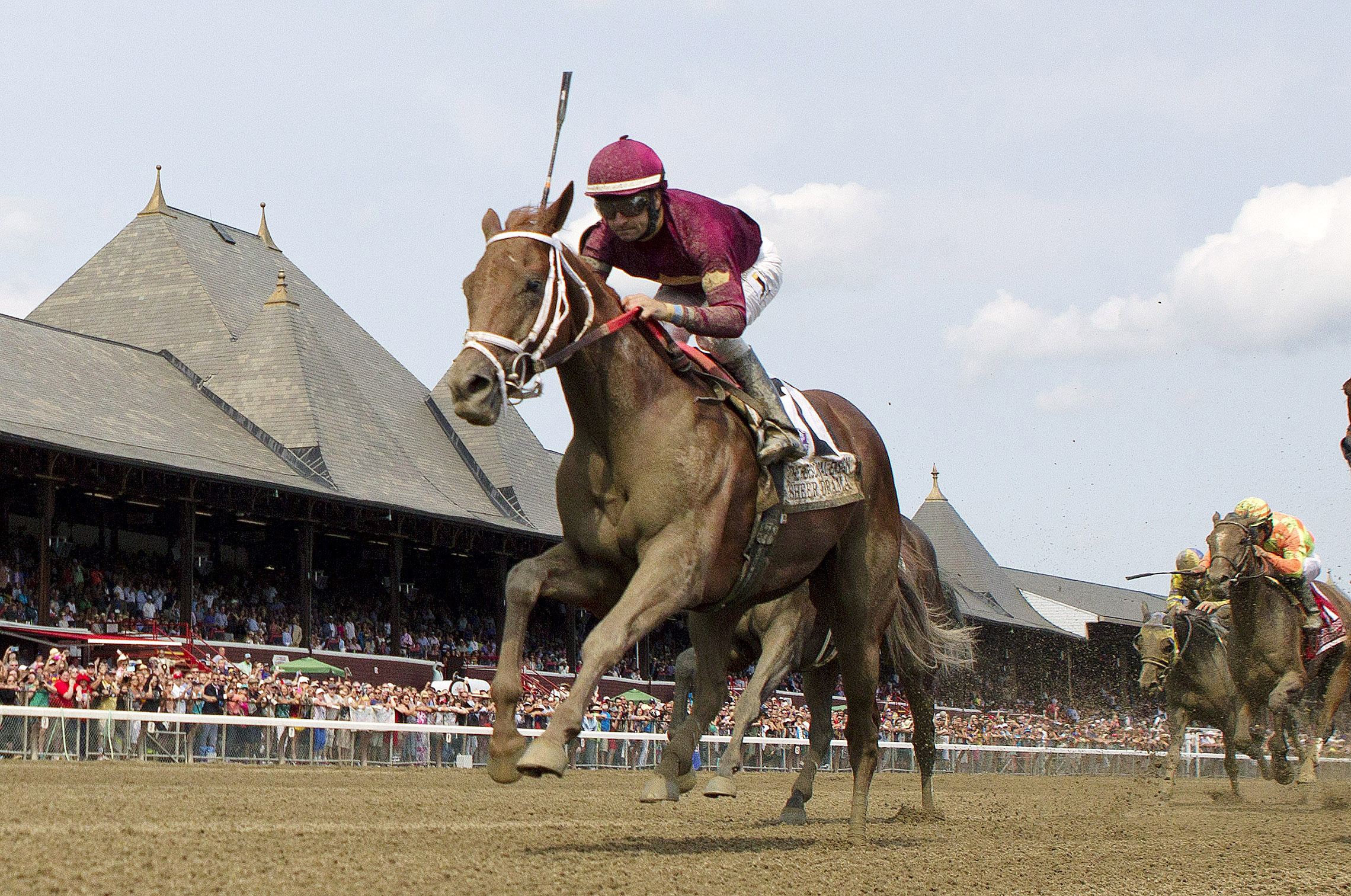 Sheer Drama wins the Personal Ensign