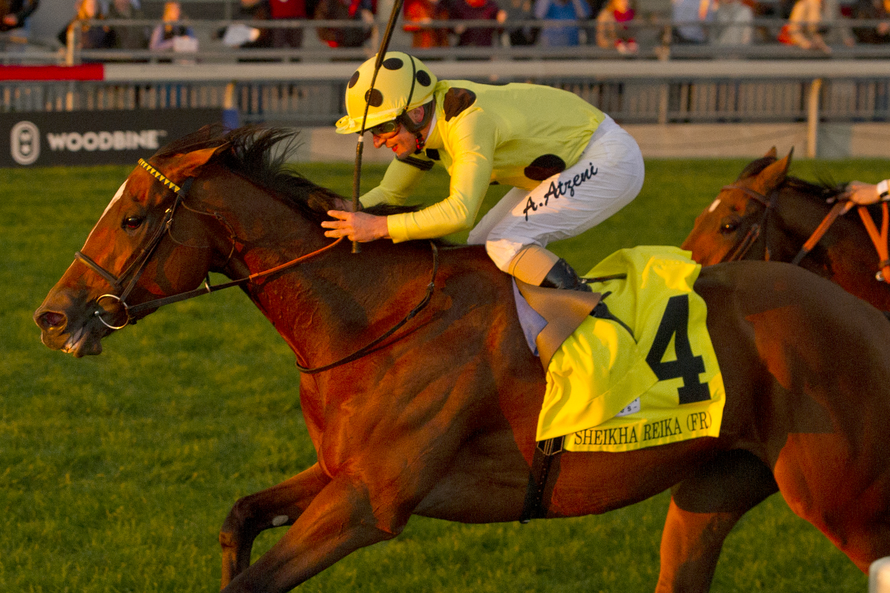 Sheikha Reika wins the 2018 E.P. Taylor Stakes