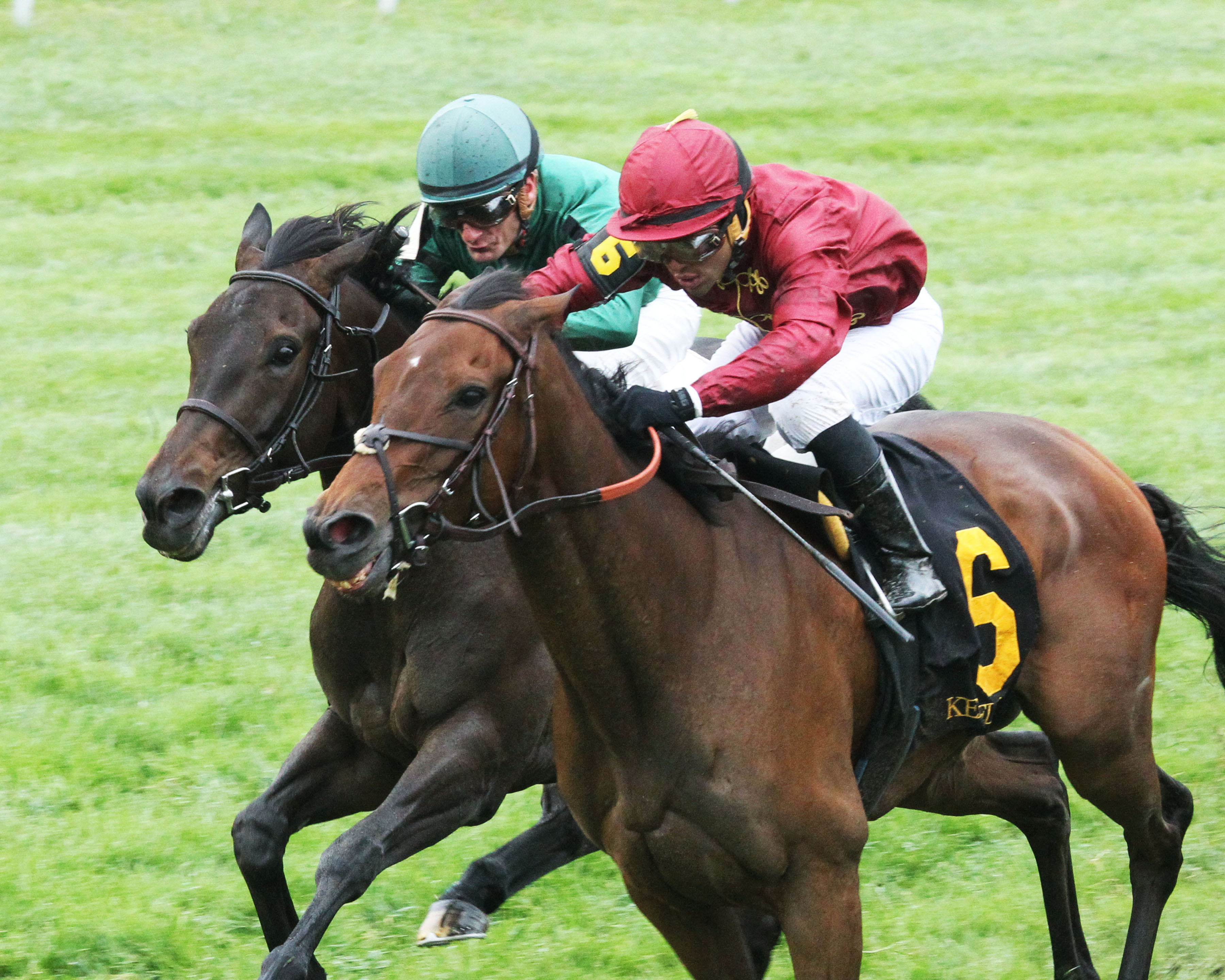 Shelbysmile wins an April 22 Keeneland allowance race