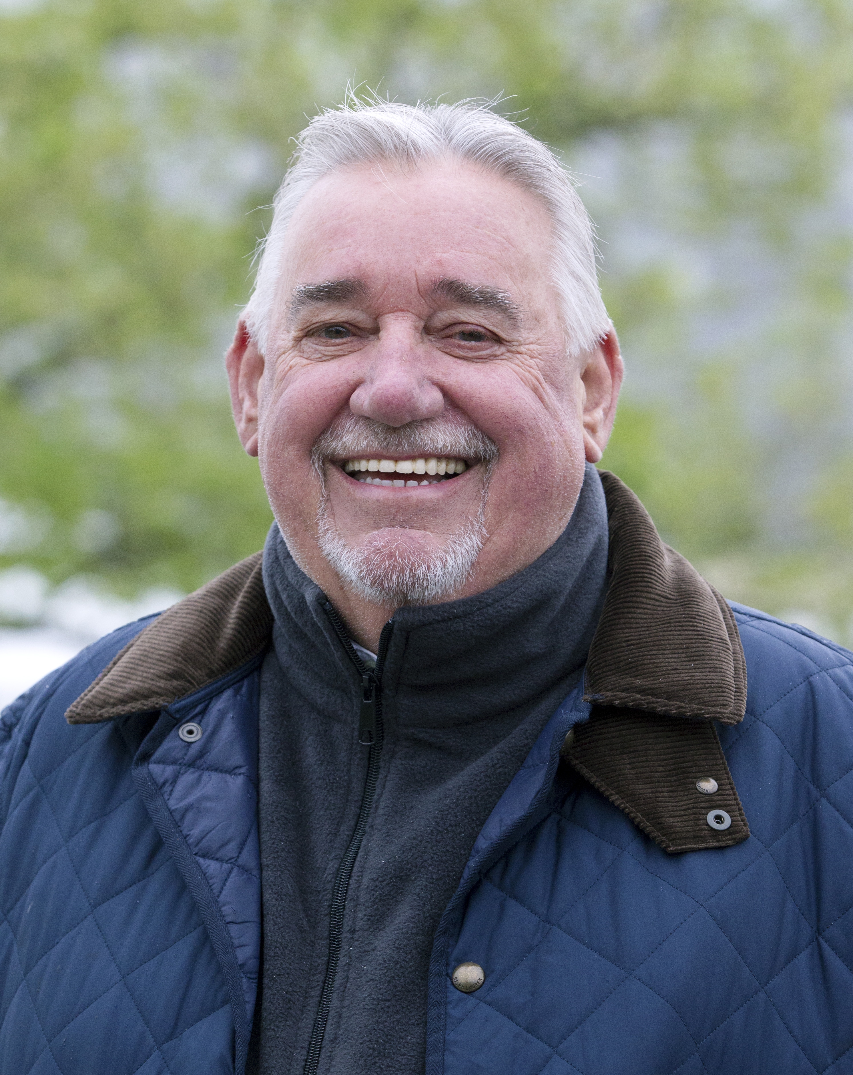 Trainer Gary Sherlock at Pimlico in 2016