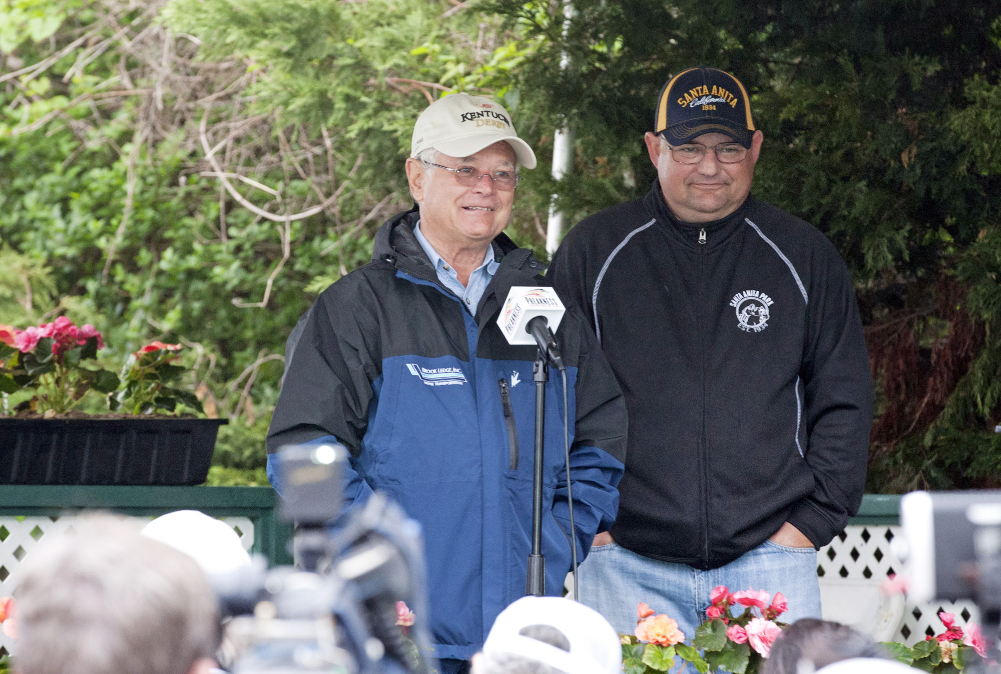 Art Sherman and Alan Sherman presser