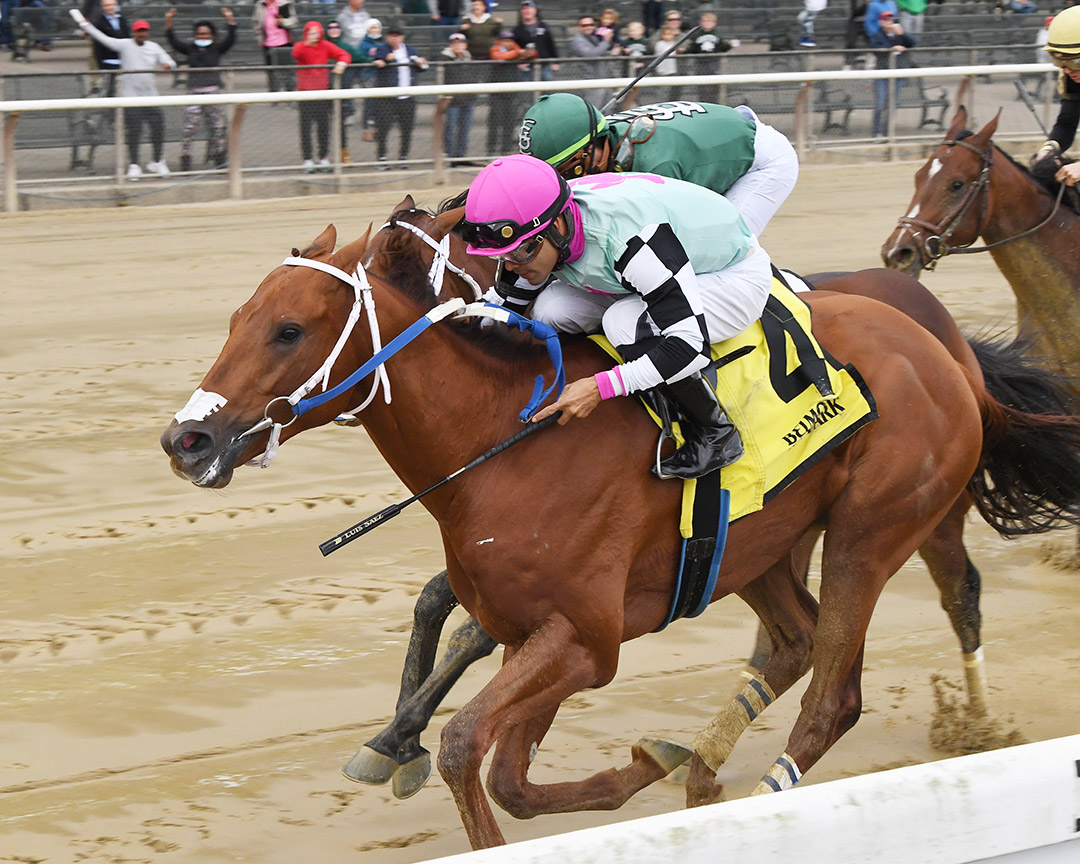 Shipsational wins the 2021 Sleepy Hollow Stakes at Belmont Park