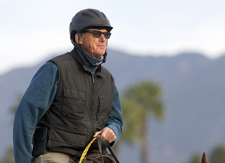 Trainer John Shirreffs in 2016