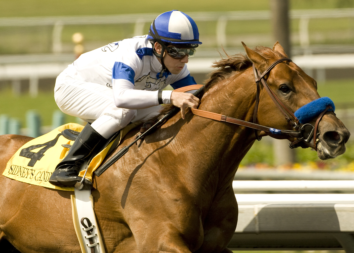 Sidney's Candy wins Santa Anita Derby