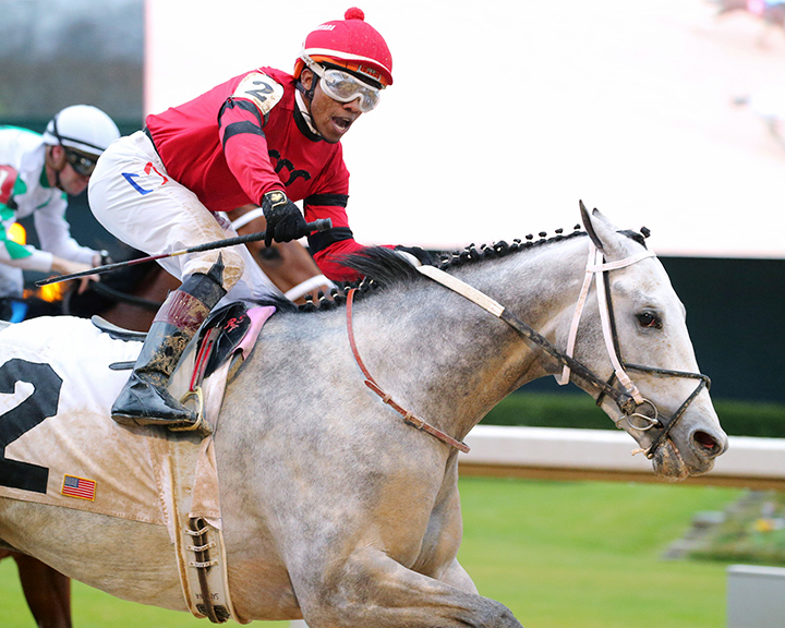 Silver Prospector wins the 2020 Southwest Stakes at Oaklawn Park