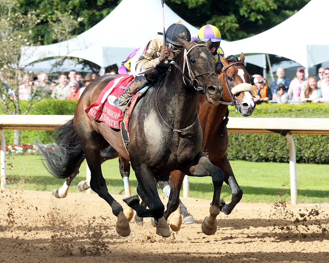 Silver State wins the 2021 Oaklawn Handicap at Oaklawn Park