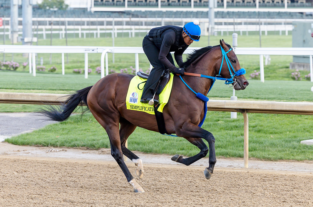 Simplification gallops at Churchill Downs on May 5