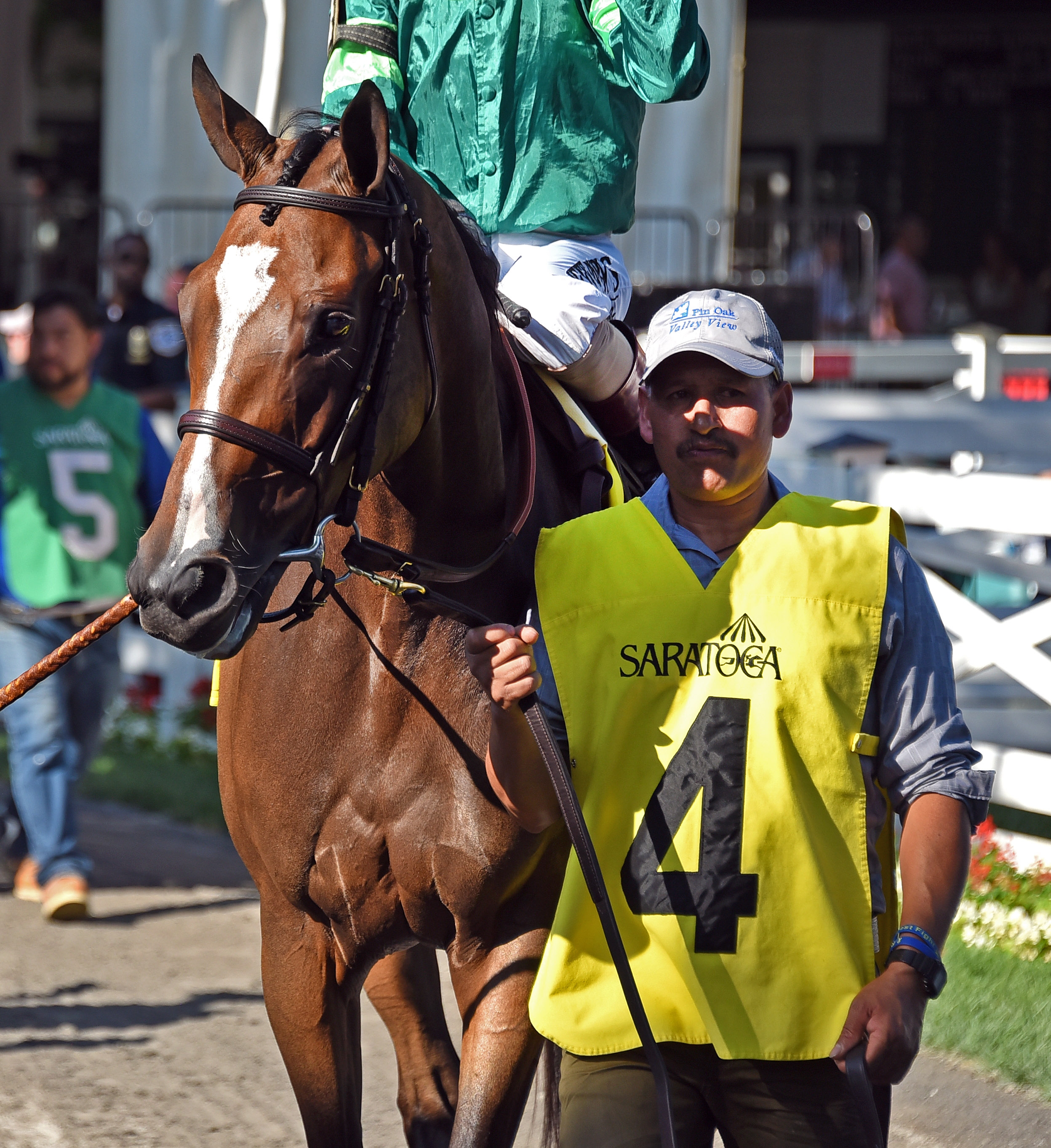 Sistercharlie before the 2019 Diana Stakes