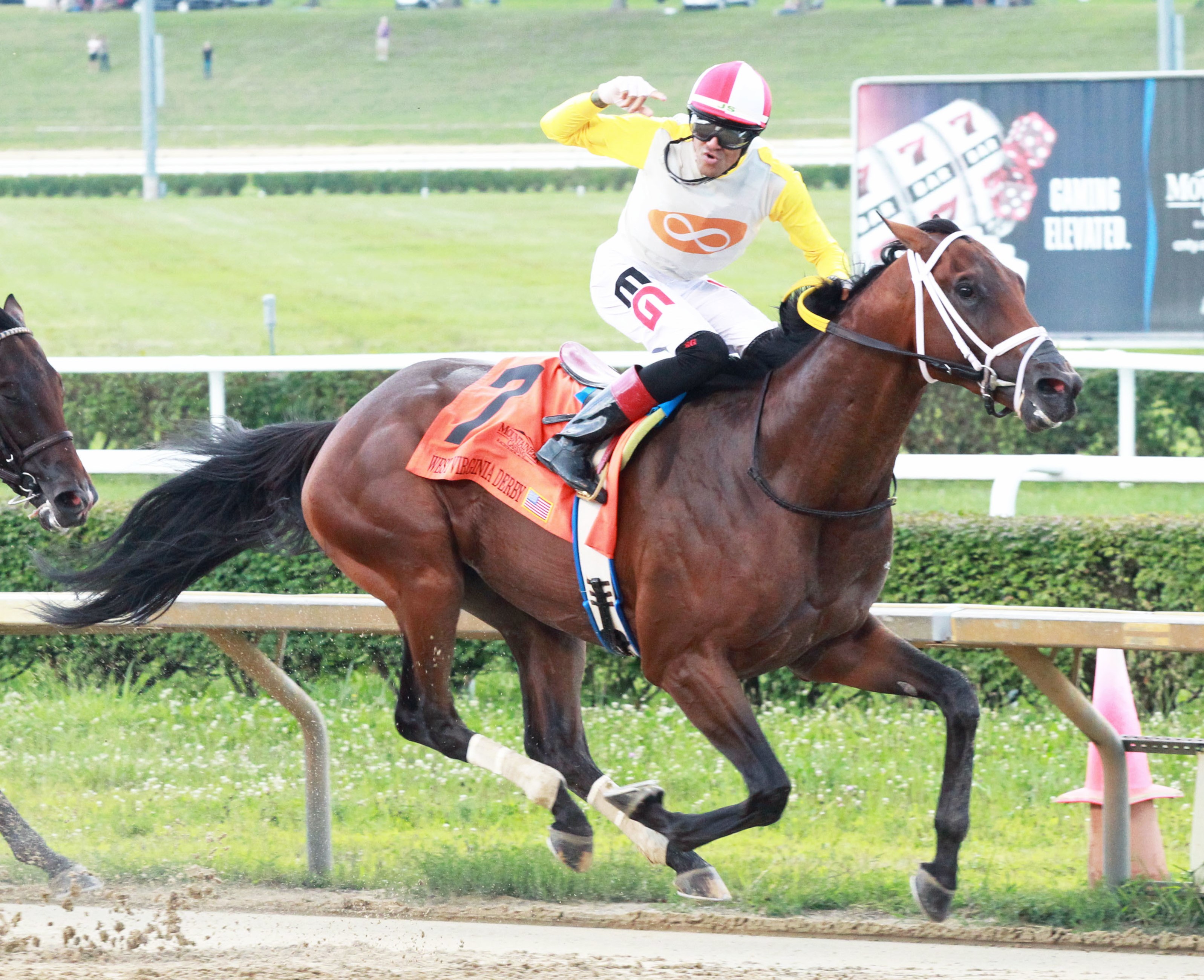 Skippylongstocking.Edwin Gonzalez.West Virginia Derby Aug 6 2022