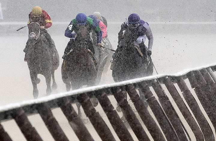 Sky of Hook wins the 2019 Rick Violette Stakes at Saratoga Race Course