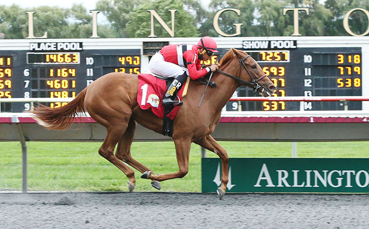 Smila-ssenseofsnow wins a Sept. 8 maiden race