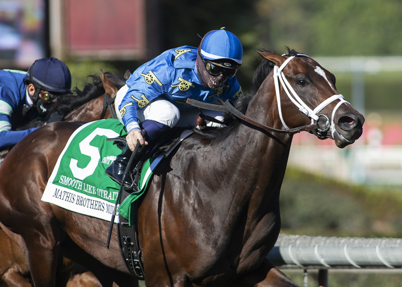 Smooth Like Strait wins Mathis Brothers Mile 12-26-2020