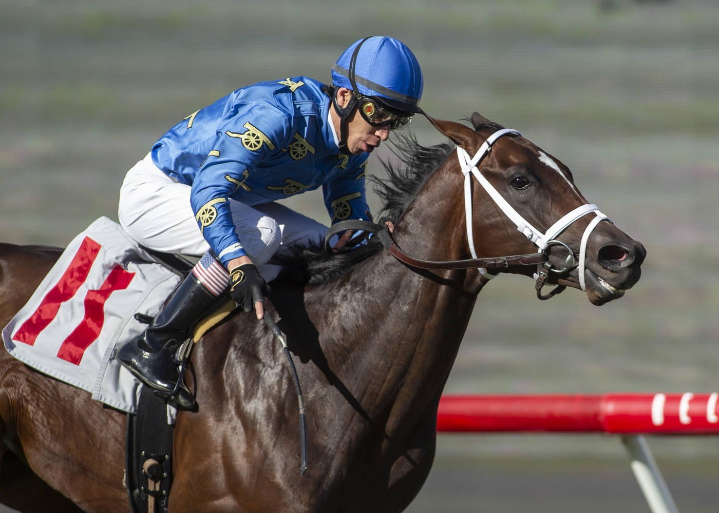 Smooth Like Strait wins the 2019 Cecil B. DeMille Stakes