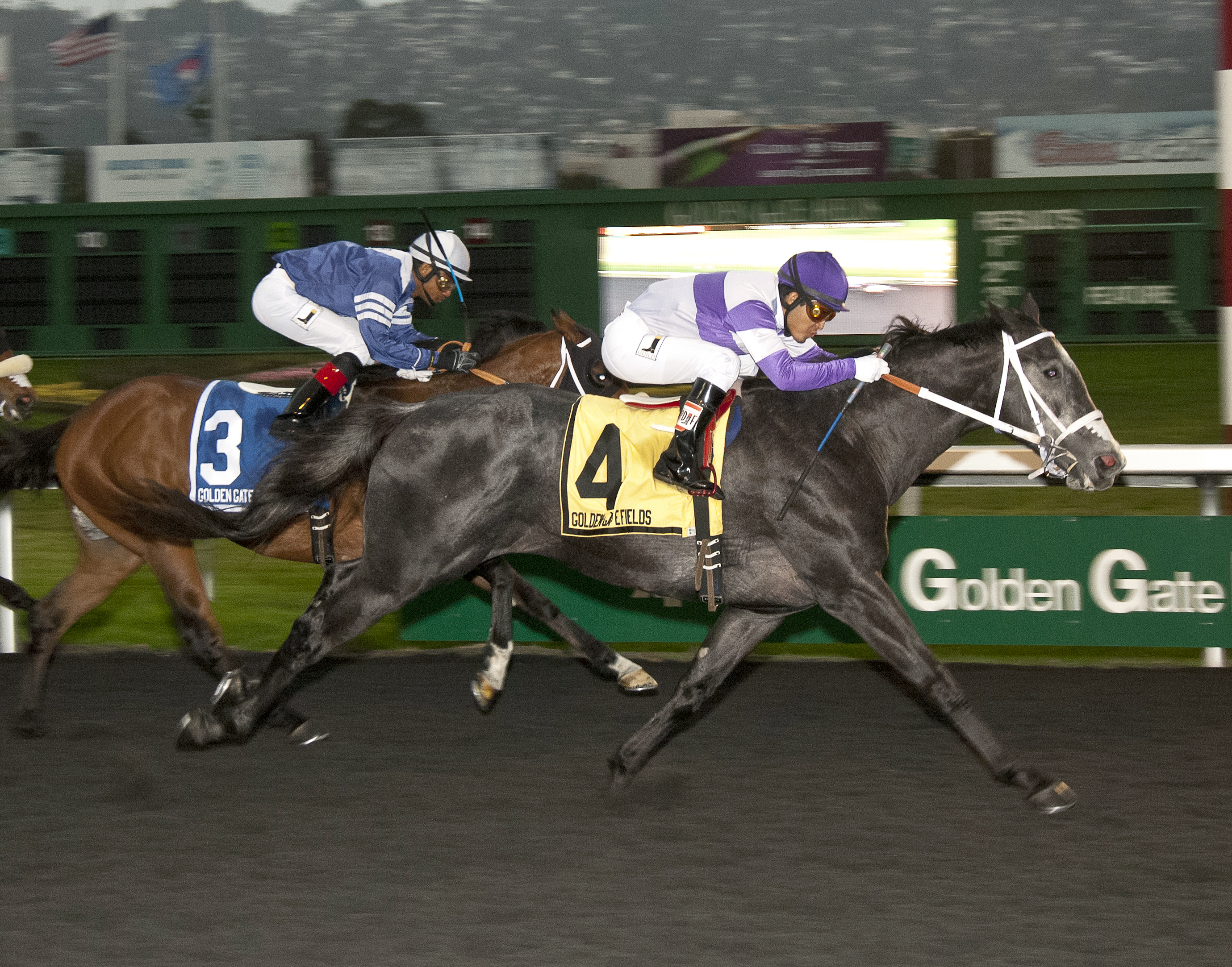 So Conflated wins the California Derby