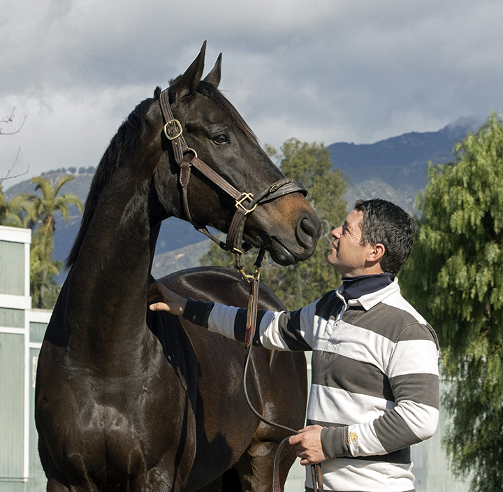 Soi Phet with trainer Leonard Powell