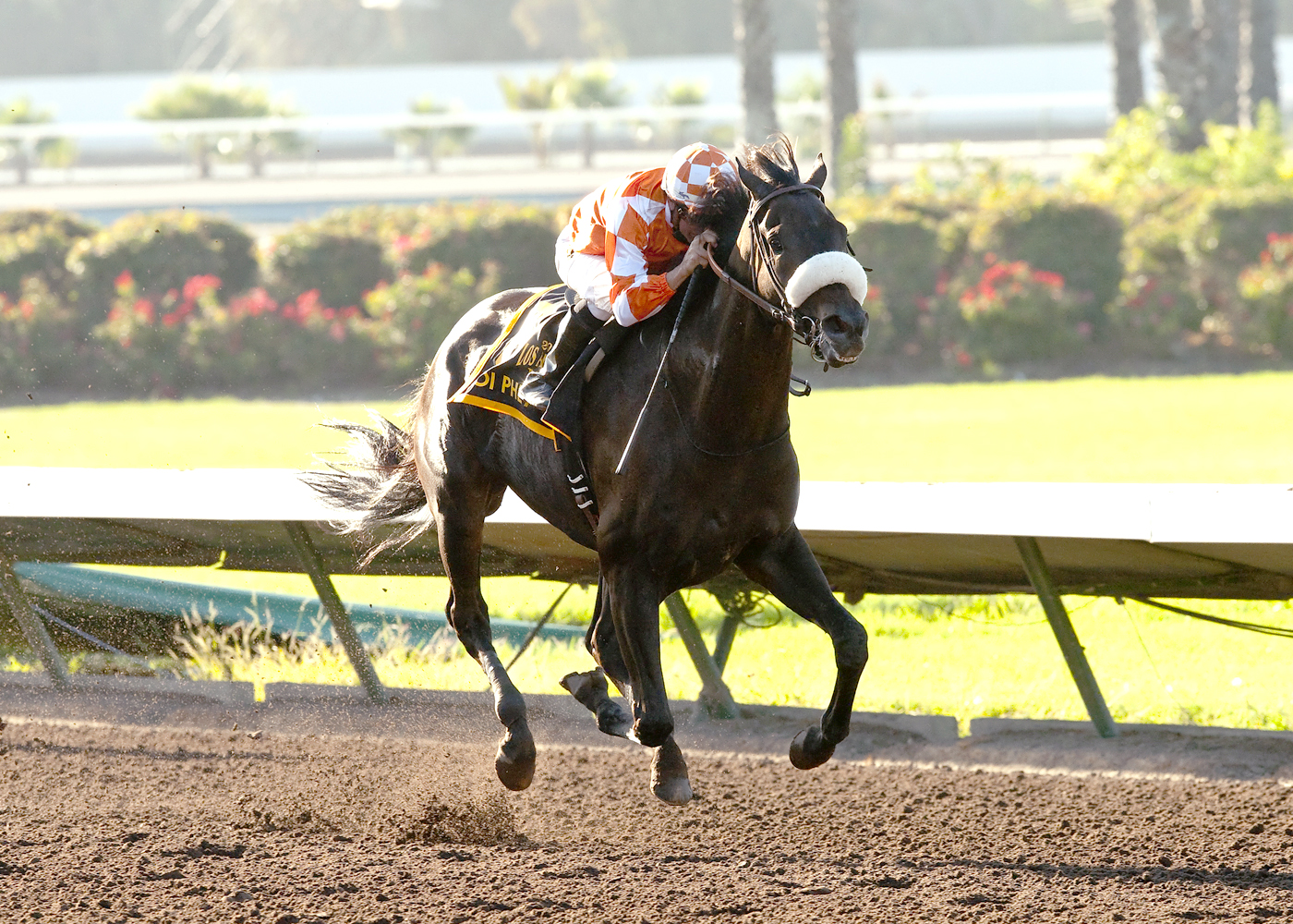 Soi Phet wins the Los Alamitos Mile