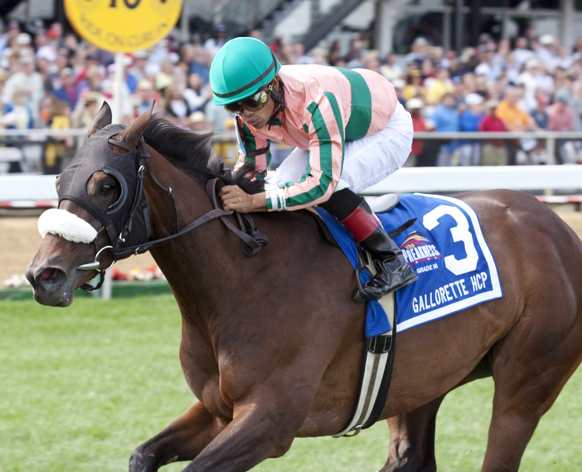 Somali Lemonade wins the Gallorette Handicap